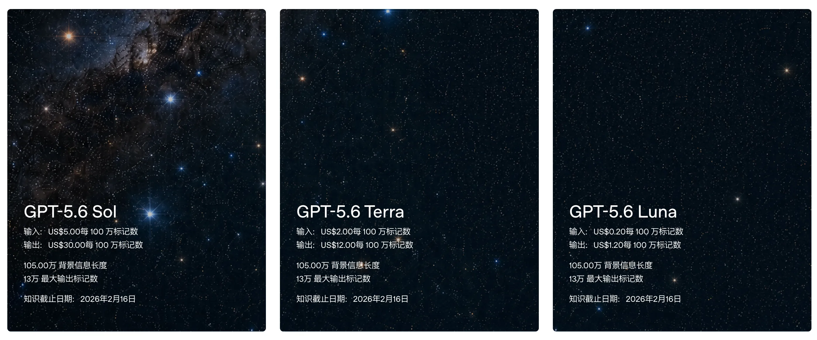 OpenAI API 价格