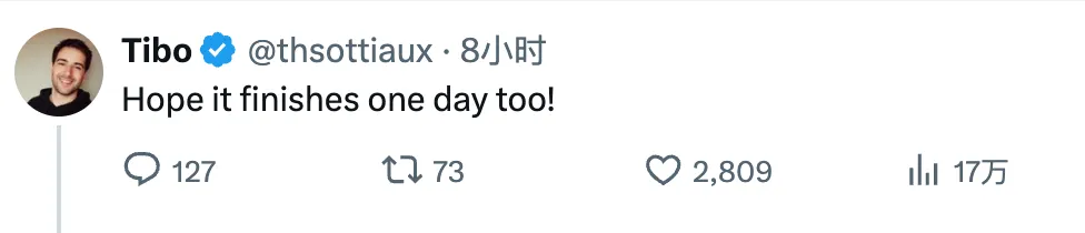 ChatGPT Tibo 对于 gemini 4 训练的回复
